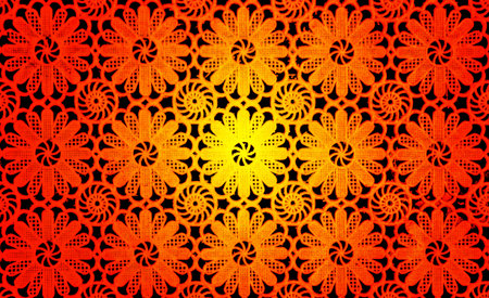 Background or texture of a plastic flower 