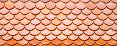 Thailand have a very beautiful temple roof の写真素材