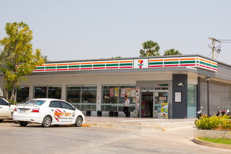 Nakhon Ratchasima, THAILAND - Feb 18, 2016 : 7-Eleven, convenience store with largest number of...