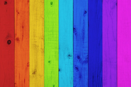 Backdrop of vintage color wood texture.の写真素材