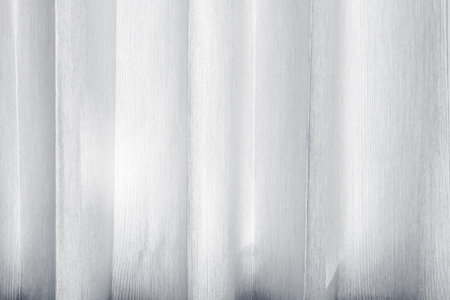 Background of white blinds texture.の写真素材