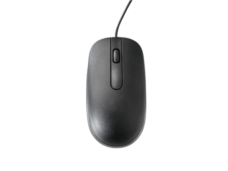 Computer mouse isolated on white background.の写真素材