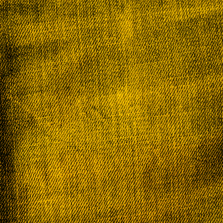 Yellow denim jeans texture and background.の写真素材
