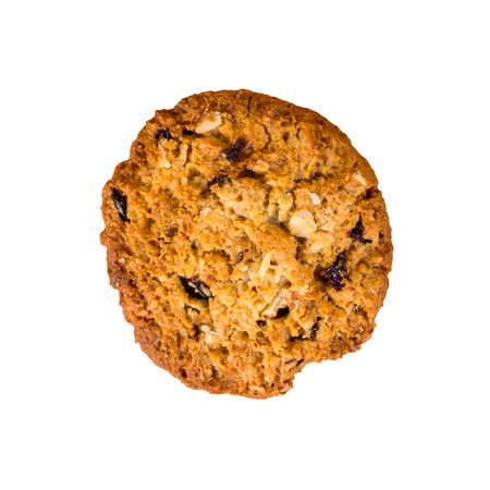 Cookie isolated on white backgroundの写真素材