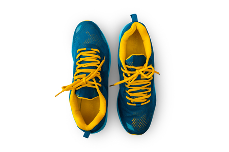 Sport shoes isolated on white background.の写真素材