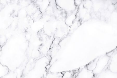 White marble texture with natural pattern for background or design art work.の写真素材