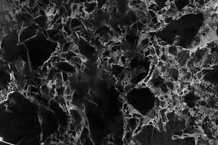 Black marble texture with natural pattern for background or design art work.