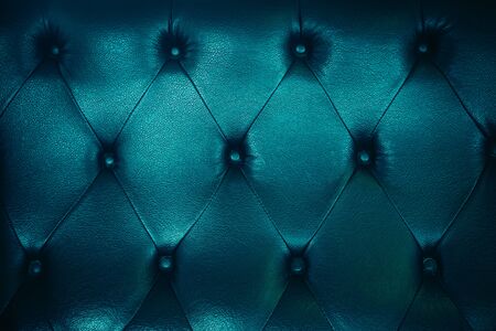 Old sofa leather texture and background.の写真素材