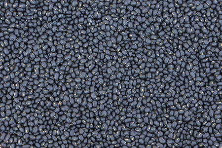 Closeup black beans texture for background.