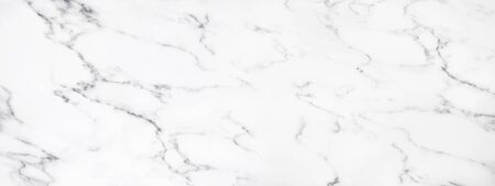 Panorama natural white marble stone texture for background or luxurious tiles floor and wallpaper decorative design.の写真素材