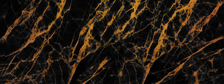 Black and golden marble stone texture for background or luxurious tiles floor and wallpaper...