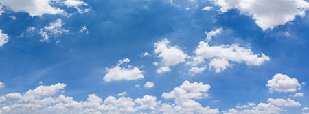 Beautiful panorama blue sky and clouds with daylight natural background.の写真素材