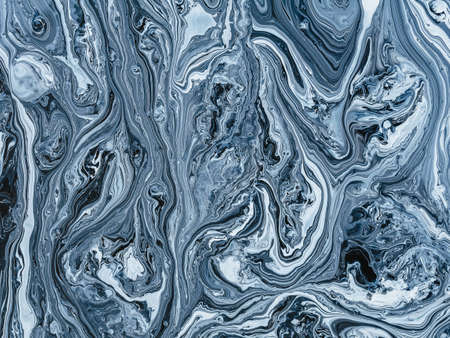 Abstract blue marble stone textureの写真素材