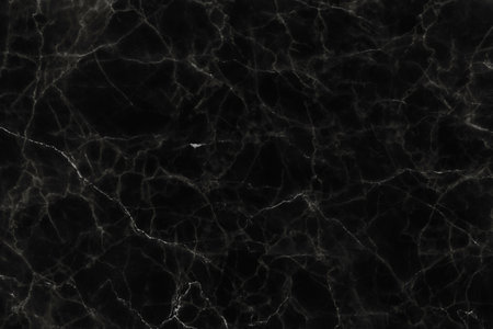 Black marble stone texture for background or luxurious tiles floor and wallpaper decorative design.の写真素材