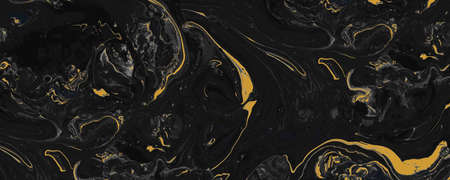Abstract black and golden marble stone texture for background or luxurious tiles floor and wallpaper decorative design.の写真素材