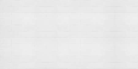White concrete block wall textured for background.の写真素材