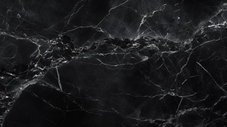 Black marble texture for background or tiles floor decorative design.の素材