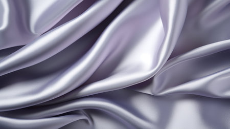Purple fabric cloth texture background with abstract soft waves. Generative ai.の素材
