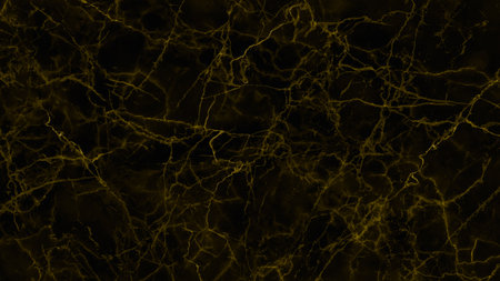 Abstract black and golden marble texture and background.の写真素材
