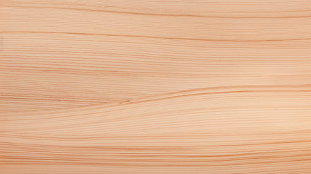 Beige natural beech wood floor texture background with natural grain pattern.の素材