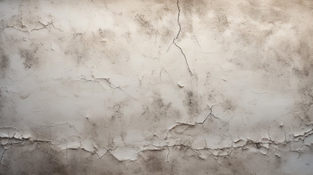 Old concrete wall texture background with urban grunge design. Generative ai.の素材