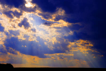 Sunbeamsの写真素材