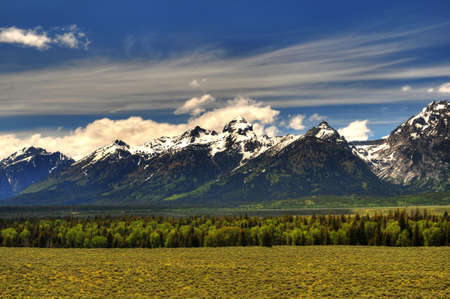 The Grand Tetonsの写真素材