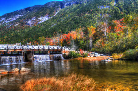 Vermont Fallの写真素材