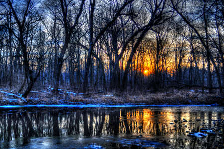 Winter Scene の写真素材
