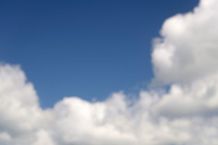 The scene of the comfortable sky