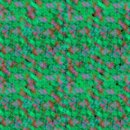 Abstract Geometric Background. Abstract geometric shapes in multiple colors. Multicolored abstract shapes.の写真素材