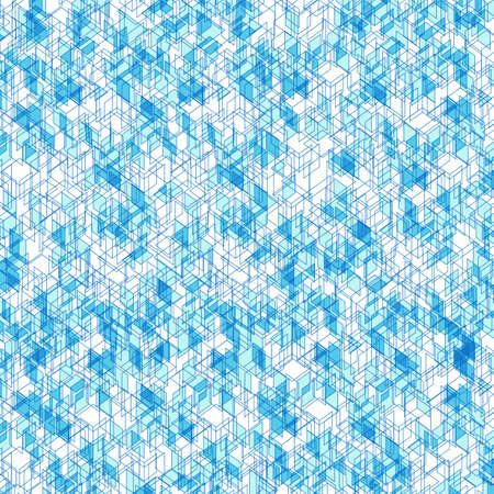 Abstract Geometric Background. Abstract geometric shapes in multiple colors. Multicolored abstract shapes.の写真素材