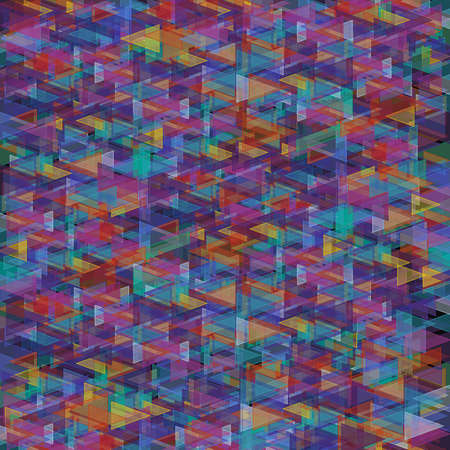 Abstract Geometric Background. Abstract geometric shapes in multiple colors. Multicolored abstract shapes.の写真素材