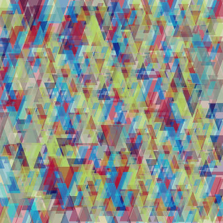 Abstract Geometric Background. Abstract geometric shapes in multiple colors. Multicolored abstract shapes.の写真素材