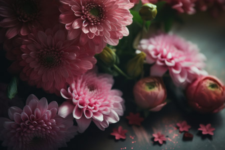 Mother's Day inspired floral designの写真素材