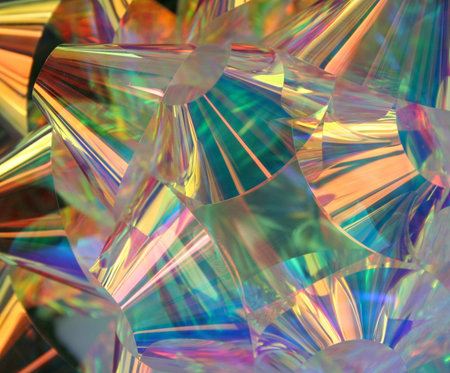 Irridescent Bowの写真素材