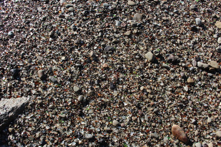 Fort Bragg Glass Beach Park Sandsの写真素材