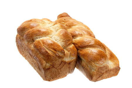 Plaited bread.