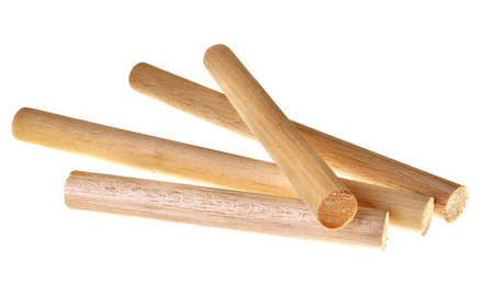 Sticks of balsa wood, a very light type of wood, for model or float building の写真素材