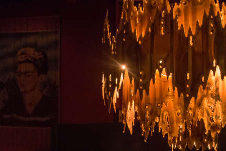 Bright shining Chandelierの写真素材