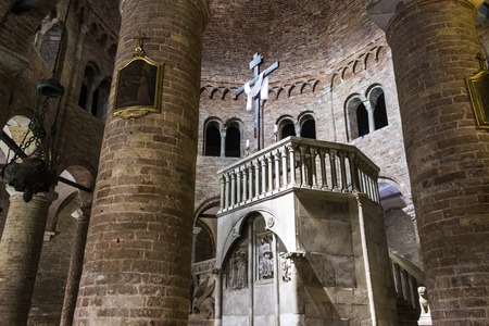 The Basilica di Santo Stefano and the Sette Chiese in Bologna, Italyのeditorial素材