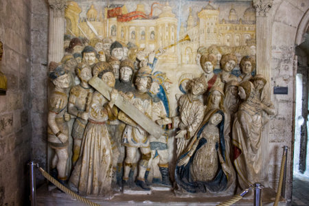 The Palais des Papes or Papal palace, one of the largest and most important medieval Gothic...