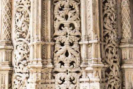 Batalha, Portugal. The Capelas Imperfeitas (Unfinished Chapels), part of the Monastery of Saint Mary.の写真素材