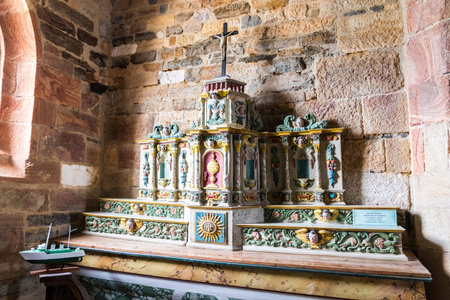 Camaret-sur-Mer, France. The Chapelle Notre-Dame-de-Rocamadour (Our Lady of Rocamadour Chapel), a...