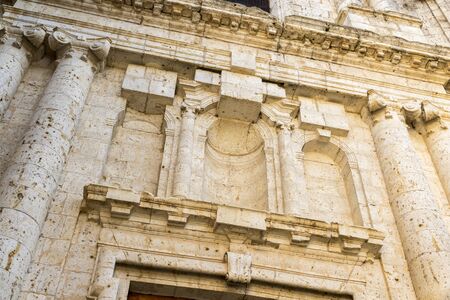 Castromonte, Spain. The Roman Catholic church of the monastery of La Santa Espina (Holy Thorn)の写真素材