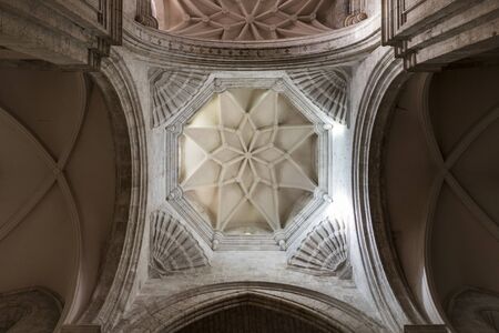 Castromonte, Spain. Inside the church of the monastery of La Santa Espina (Holy Thorn)のeditorial素材