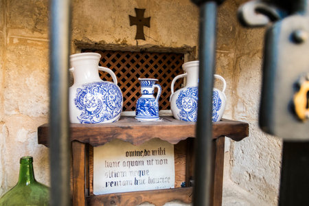 Castromonte, Spain. The hostelry of the monastery of La Santa Espina (Holy Thorn)