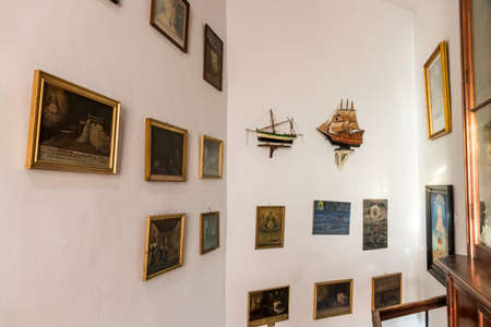 Chipiona, Spain. The Santuario de la Virgen de Regla (Shrine of Our Lady of Regla)のeditorial素材