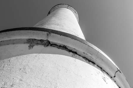 Cangas, Spain. The Faro de Cabo Home (Cape Home Lighthouse), in Galicia during a beautiful summer dayの写真素材