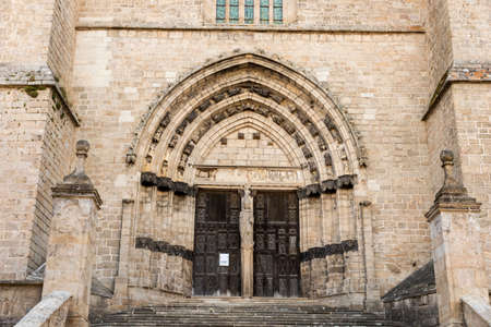 La Chaise-Dieu, France. The monumental abbey of La Chaise-Dieu in Auvergneのeditorial素材